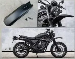 ホンダ CL250-500用 フロントフェンダー Diabolus製 - メルカリ
