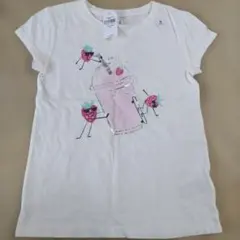 w*w様 Gap キッズ 半袖Tシャツ ホワイト ストロベリー柄のサムネイル