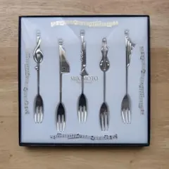 MIKIMOTO カトラリー フォーク5本セット 楽器モチーフ - メルカリ