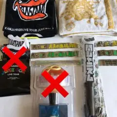 関ジャ二∞ LIVE 銀テープ３本＆ペンライト１本＆タオル2枚セット