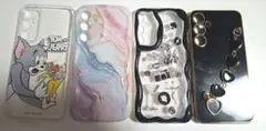 トムとジェリー Galaxy A55 専用クリアケース　4点セット