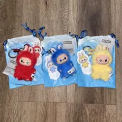 pop mart ラブブ　イニシャル　O P X 計3点　まとめ売り