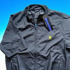 【B級品？】R.NEWBOLD 半袖 ジップアップナイロンジャケット/Lのサムネイル