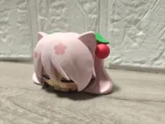 桜ミク2023　おひるねこ　モアプラスミニフィギュア　あくび