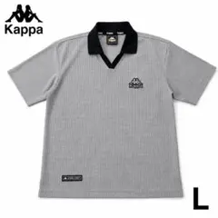 Kappa カッパ 半袖ポロシャツ ロゴ グレー L メンズのサムネイル
