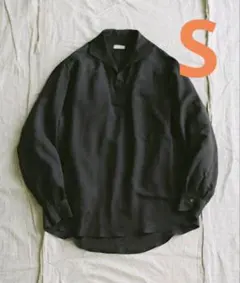 土日限定値下げ LIDNM SILK WOOL SKIPPER SHIRT