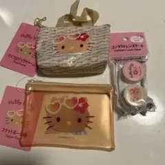 ハローキティ 日焼けキティ　3点セット