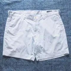 ポロラルフローレン コットン ショーツ ピンストライプ W36 ノータック 古着