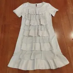 ボンサンス♡フリルが素敵なチュニックワンピース