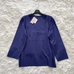 【新品未使用】Stola. 深Vネックニット インナー付のサムネイル