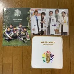 嵐のワクワク学校　2014 2015 クリアファイル　ハンドタオル　まとめ売り
