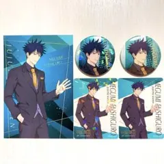 呪術廻戦 5周年 マルイ 伏黒恵 缶バッジ カード ポストカード