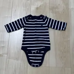 GAP ストライプロンパース 0-3ヶ月