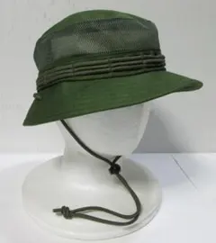 Lサイズ陸上自衛隊用ODリップストップ生地のメッシュハット(59cm)