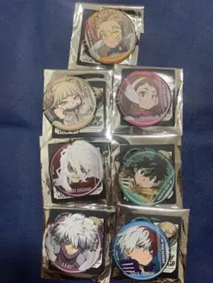 僕のヒーローアカデミア  ウォールテクスチャ 缶バッジコレクション