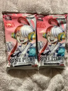 未開封 ワンピースカード チュートリアル FILM RED ウタ 映画特典 3個
