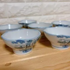 小鉢 新品 8個 竹林柄 和食器