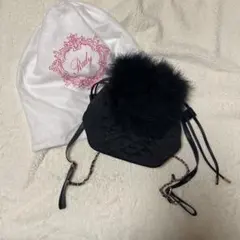 【Rady】未使用☆レディー☆ファー付きキルティングチェーン☆リュック