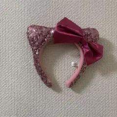 【USJ】キティちゃんピンクスパンコールカチュー シャ