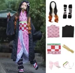 鬼滅の刃 禰豆子 コスプレ セット Sサイズ