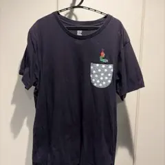 Eric Carle ポケット付きTシャツ S ネイビー
