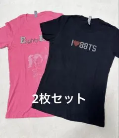 美品☆2枚セット88 TeesTシャツ ハワイ限定ワイキキ ヤヤちゃん ロゴTのサムネイル