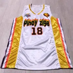 希少：Pinoy Ziga バスケユニ#18 サイズM相当