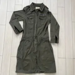 AVIREX USA アビレックス　レディース　ミリタリーワンピース　S