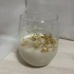 金粉のキャンドル
