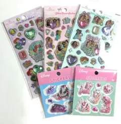 ディズニープリンセス グリッタージュエルシール