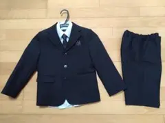 キッズフォーマルスーツセット 120cm 黒【入学式に最適】