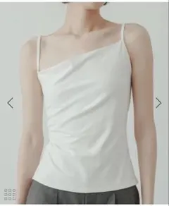 【ё BIOTOP】rayon bare drape topのサムネイル