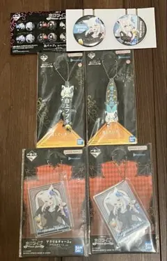 一番くじ ホロライブ 白上フブキ 5点セット 缶バッジ ラバー&アクリルチャーム