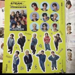&TEAM ステッカー　チェキ応募券　CanCam11月号