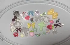 ネイルパーツ 音符 羽 ウィッシュコア リボン 平成女児