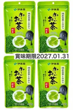 【4袋】伊藤園 お〜いお茶 抹茶入り緑茶 70g×4袋セット