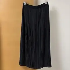 UNIQLO ナロープリーツスカート M 黒