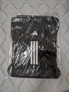 新品 adidas ジムサック ナップサック ブラック　サイドポケット付き