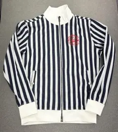 Callaway キャロウェイ ストライプ柄 フルジップジャケット 薄手