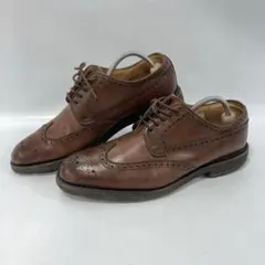 リーガル×ジェオックス/メダリオン×ウイングチップ/レザードレスシューズ