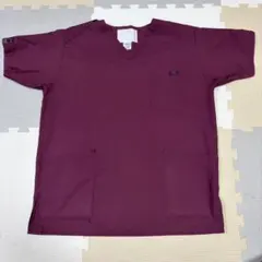 FOLKPANTONEスクラブ7000SCMサイズワインボルドー男女兼用医療