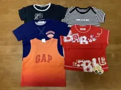男の子　80cm Tシャツセット 5枚組