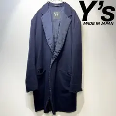希少 ワイズ ヨウジヤマモト 上質 ウール デザイン チェスターコート 1のサムネイル