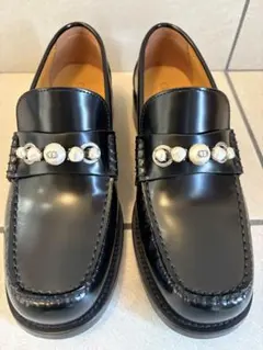 【美品】DIOR Paris ローファー　パール 37.5のサムネイル
