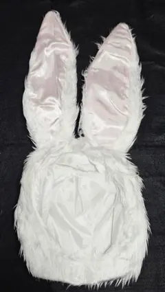 【未使用】ハロウィン うさぎ 被り物