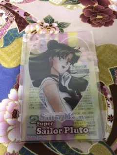 未開封☆美少女戦士セーラームーンクリアカード☆セーラープルート