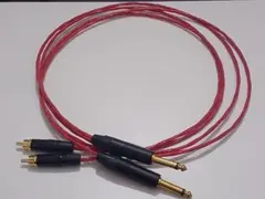 Belden 88760 RCA → フォンケーブル 金メッキ プラグ 1.5mのサムネイル