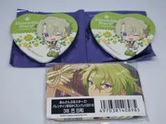 あんさんぶるスターズ!　巴日和　缶バッジセット　ハート缶　まるかく