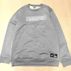 ASICS バスケットボール スウェット グレー L1326番