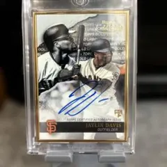 topps Jaylin Davis フレーム付きオートグラフカード